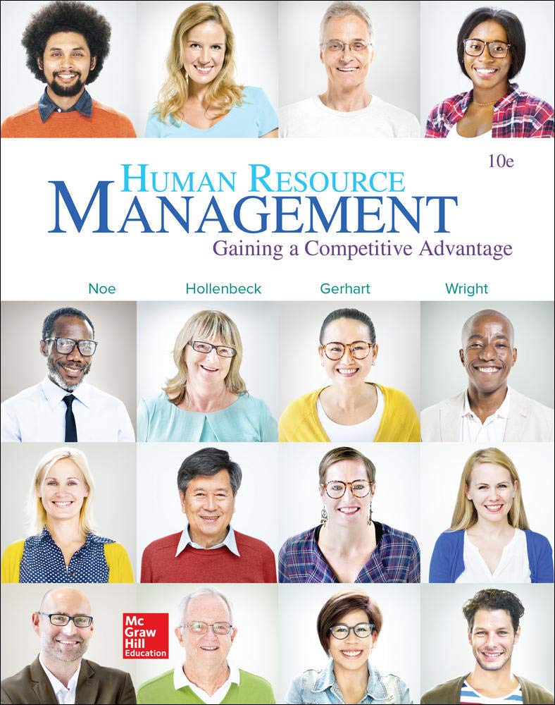 Human Resource Management 10th Edition By Raymond Noe And John ...